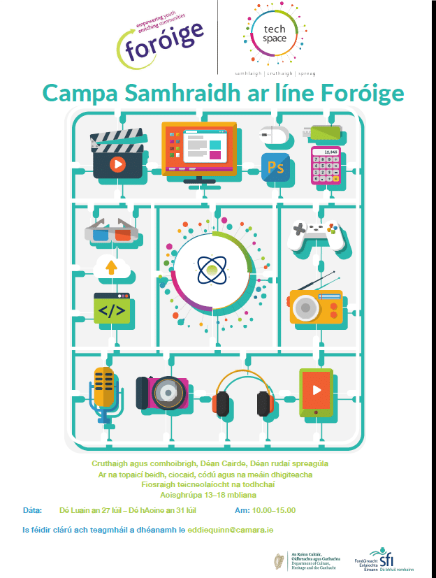 Read more about the article Campa samhraidh – ag Camera Ireland (Saor in aisce)